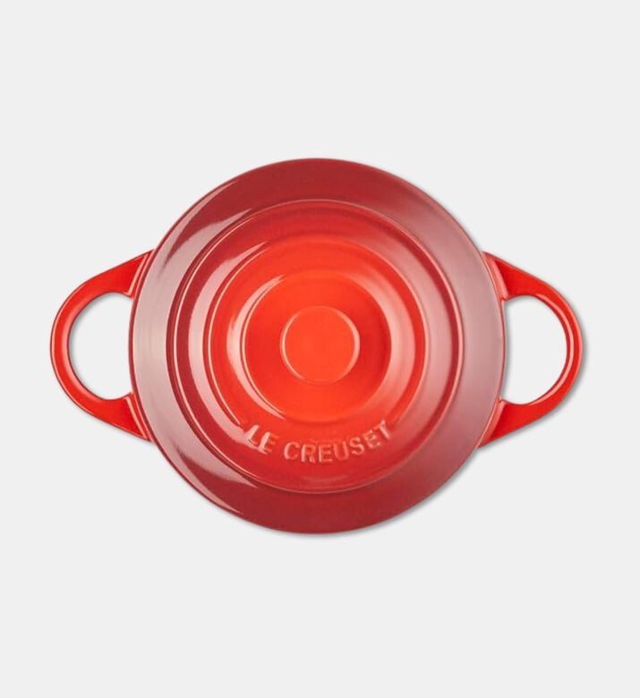 Le Creuset Classic Round Mini Cocotte Cerise, Red, 250-ml, Packshot View