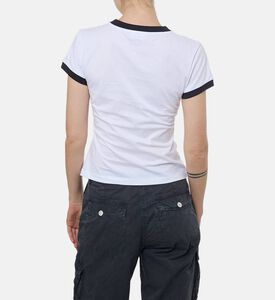 Ganni Cotton Kitty -print Regular-fit T-shirt, Model View