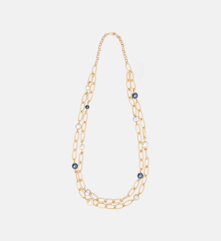 Double-strand Chain Design Necklace