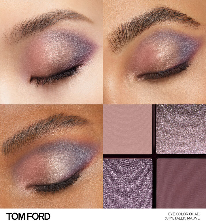 Tom Ford Eyeshadow Runway Quad Powder, Metallic-mauve, Packshot View