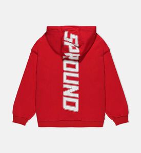 Daily Full-zip Printed Hoodie