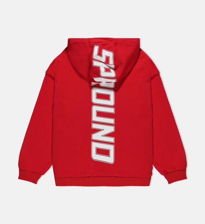 هودي يومي بطبعة بسحاب كامل هودي يومي بطبعة بسحاب كامل