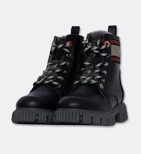 Baldinini Shoes Ankle Boots Fur, Black, Eu-38, Packshot View