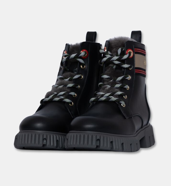 Baldinini Shoes Ankle Boots Fur, Black, Eu-38, Packshot View