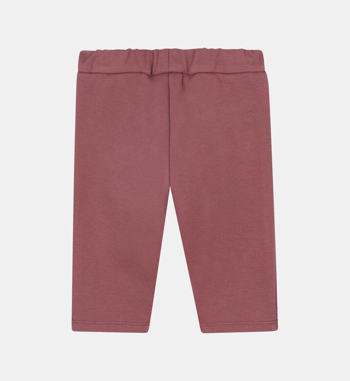 Embroidered Back Pockets Logo-detail Pants