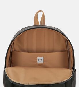 Matte-print Messenger Bag