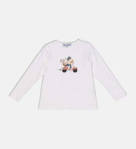 Illustration Raspberry Scooter T-shirt