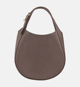 Longchamp Le Foulonne Top Handle Bag, Grey, Packshot View