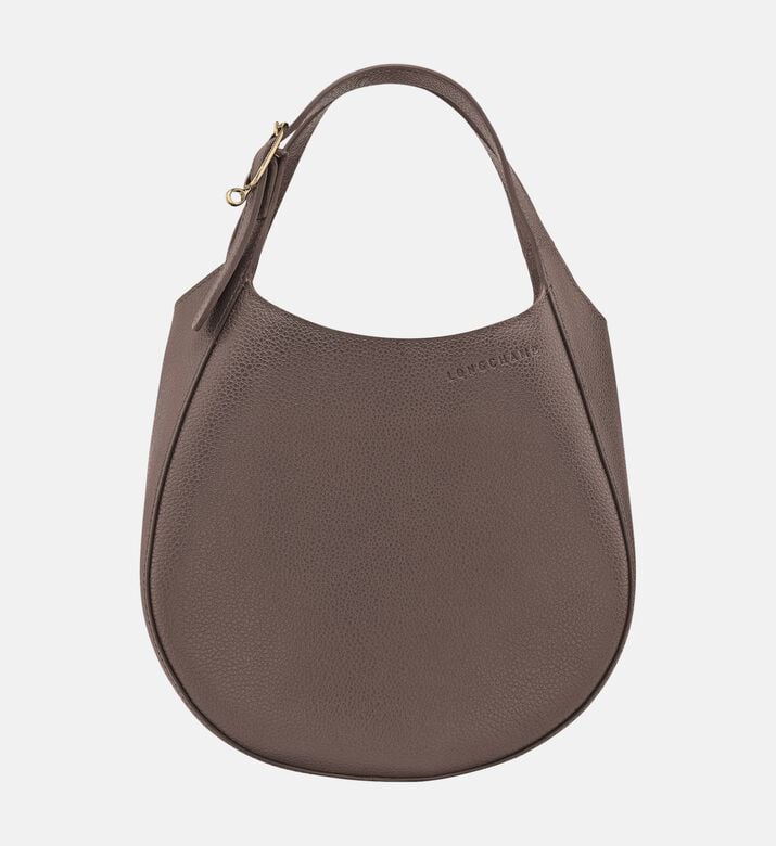 Longchamp Le Foulonne Top Handle Bag, Grey, Packshot View