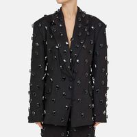 Swarovski Canvas Blazer Jacket