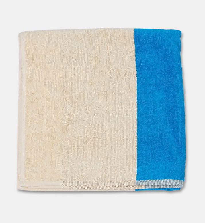 Suite702 Organic Terry Colorblock Bath Towel, Brown, Packshot View