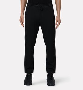 Les Deux Button Closure Slip Pockets Pants, Black, 36-30, Model View