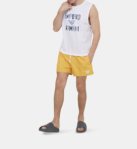 Drawstring Logo Swim Boxer