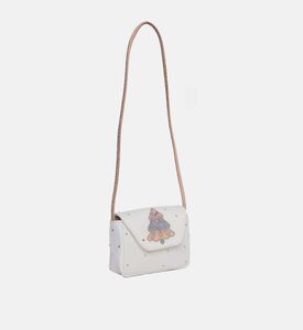Tulle Crystal-handle Hand-embroidered Bag