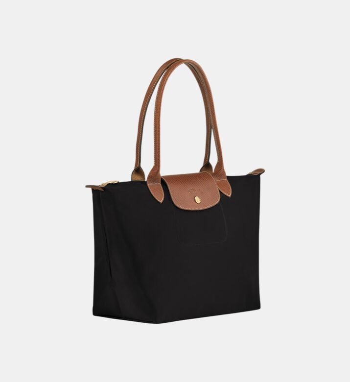 Longchamp Le Pliage Medium Tote Bag, Black, Packshot View