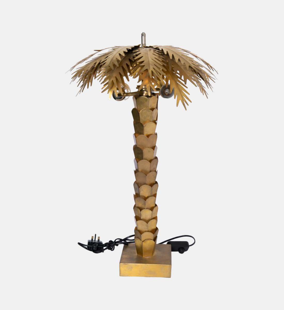 Palm table hot sale lamp