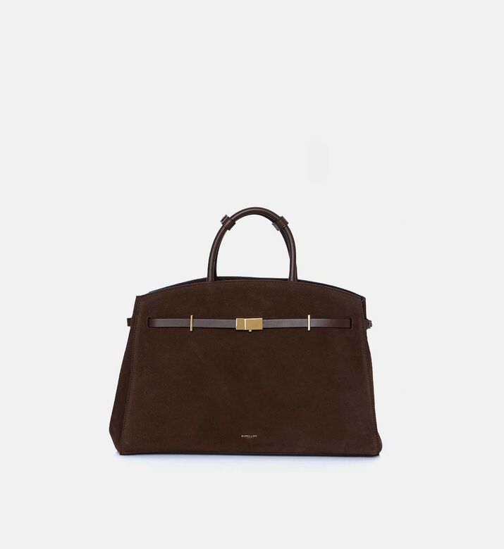 Gold-plated Lock Tote Bag