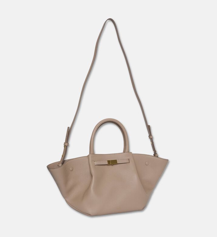 Demellier The Midi New York Tote Bag, Light-taupe, Packshot View