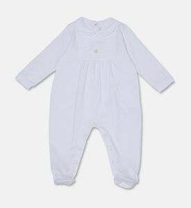 Tartine et Chocolat Monogramme Peter Pan Collar Dungaree, Packshot View