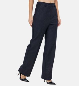 Mid-rise Straight Legs Pants