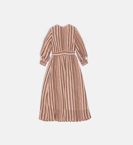 Chevron Knit Zigzag Pattern Dress