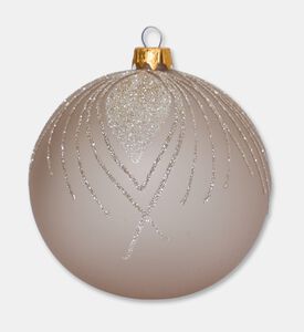 Home Deco and More Xmas Ball Peacock, Brown, Packshot View