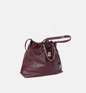 Marc Jacobs Lamb Leather Top Handle Tote Bag, Burgundy, Packshot View