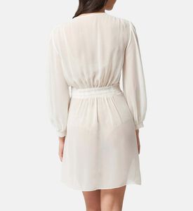 غطاء بأكمام منتفخة طويل