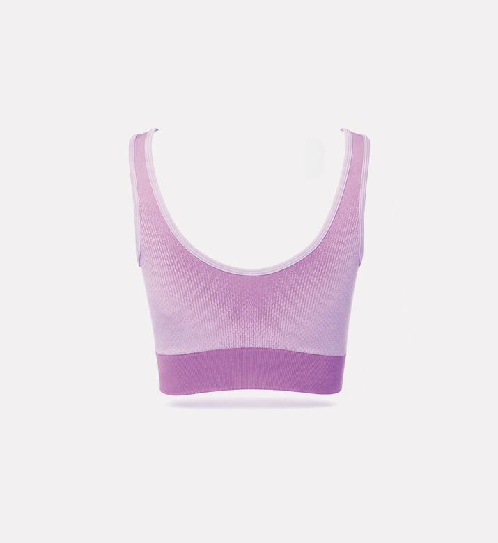 LIVE! Gradient Seamless Knit Top, Pink, L, Packshot View