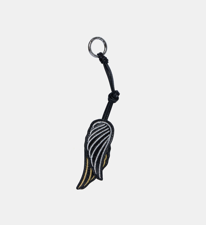 Rock Feather Keyring