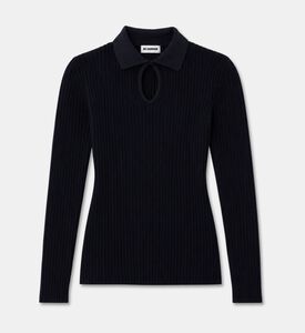 Jil Sander Long-sleeve Polo Shirt, Packshot View