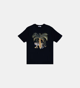 Cotton Jersey Jungle-print T-shirt Cotton Jersey Jungle-print T-shirt