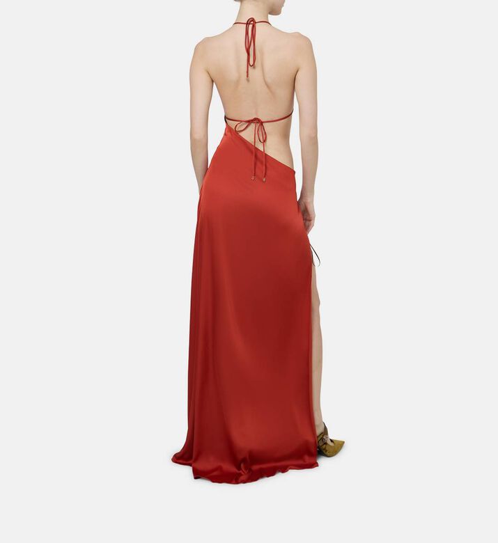 V-neck Sleeveless Dress