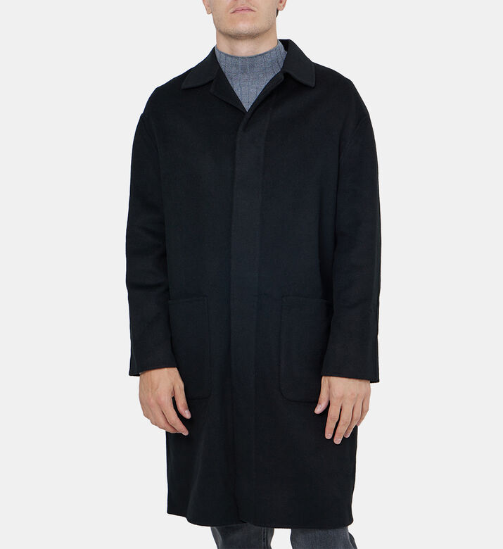 Transitional Oversized Woven Coat