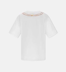 Cotton Logo Graphic-print Crewneck T-shirt