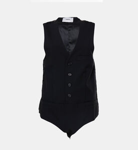 بلوزة بودي سوت فيست بتصميم مناسب