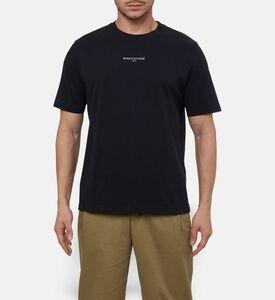 Maison Kitsune Minimalist Logo-detail T-shirt, Model View