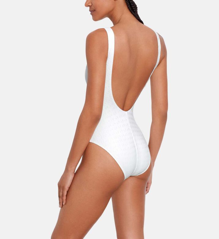 Square-neck One-piece Swimsuit