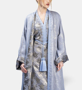 Moonlight Abaya, Lavender, Model View