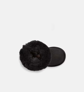 Plush Oversized Cuff Rugged Sole Ankle-high Boots Plush Oversized Cuff Rugged Sole Ankle-high Boots