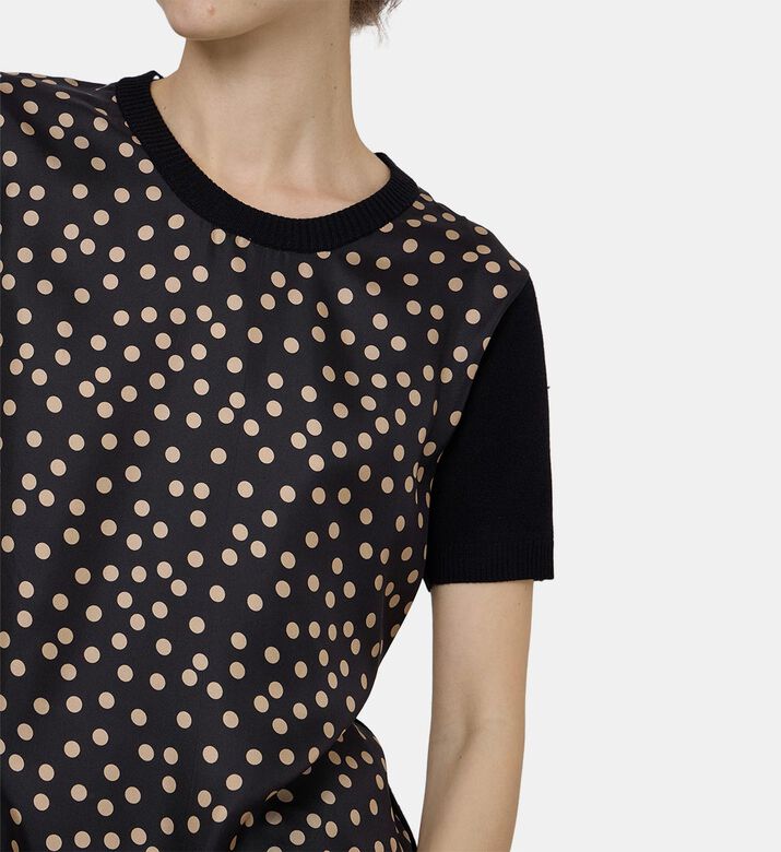 Dotted Short-sleeve Pullover Dotted Short-sleeve Pullover