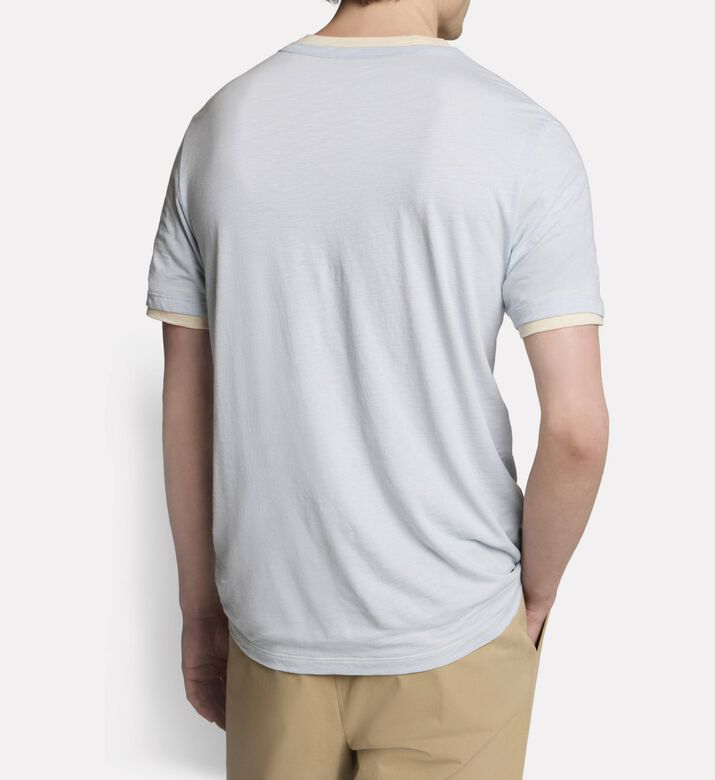 Vince Ts Slub, Grey, M, Model View