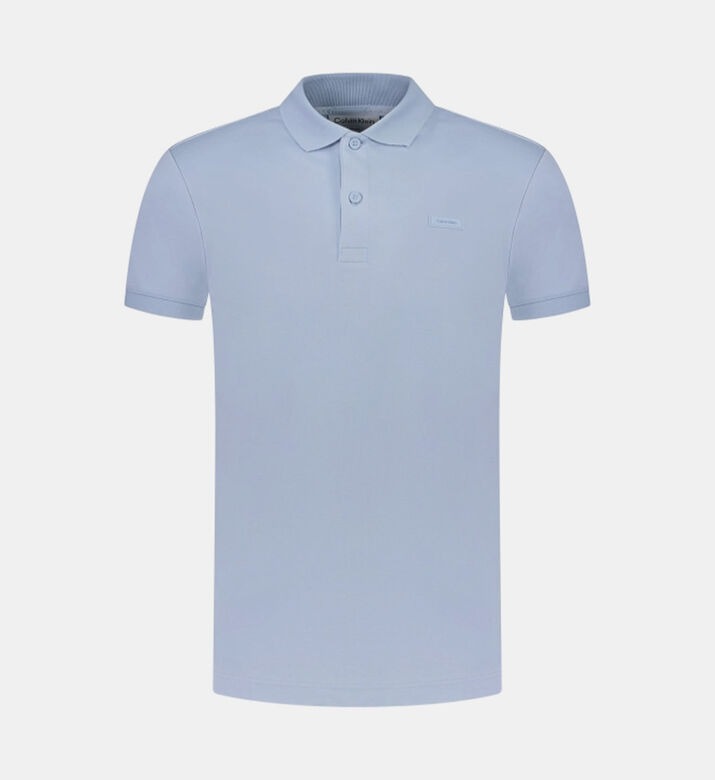 Smooth Cotton Slim Polo Shirt