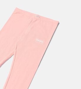 Cotton Jersey Logo-print Leggings