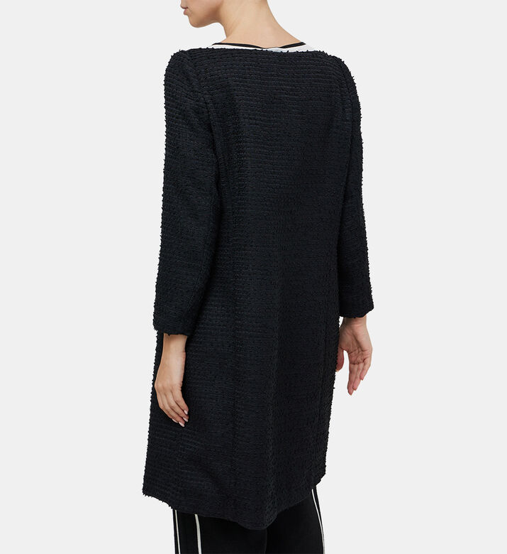 معطف بصفي أزرار لؤلؤية