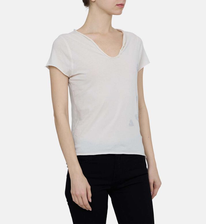 Tunisian Rain Rhinestone-embellished T-shirt