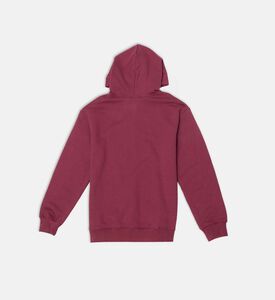 هودي طويل الأكمام بطبعة شعار