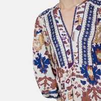 Valley All-over Print Midi Dress