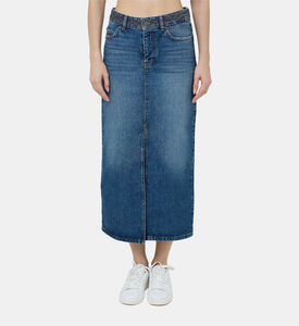 تنورة ماث متوسطة الطول