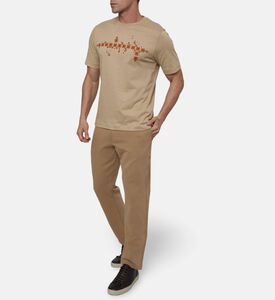 Pal Zileri Elasticated Waist Joggers, Model View